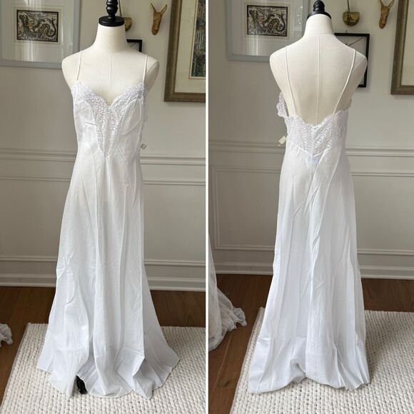 Vintage 90s NWT NOS Adagio by Patricia FieldWalker Bergdorf Goodman White Cotton - Picture 1 of 7